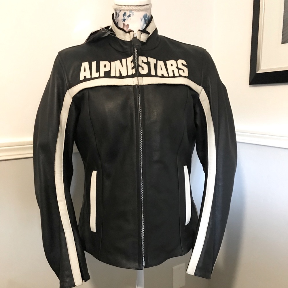 🏍 ALPINESTARS Stella leather jacket
